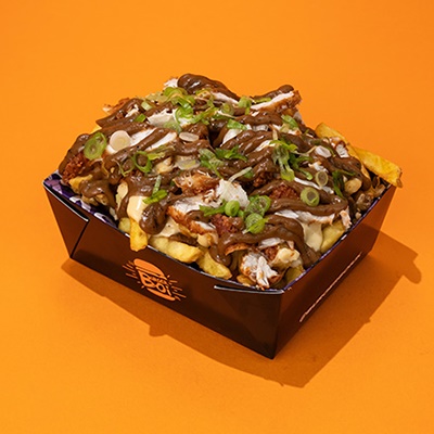 Chicken Gravy Hot Mess